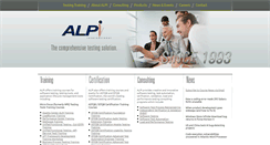 Desktop Screenshot of alpi.com