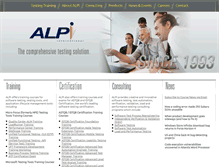Tablet Screenshot of alpi.com